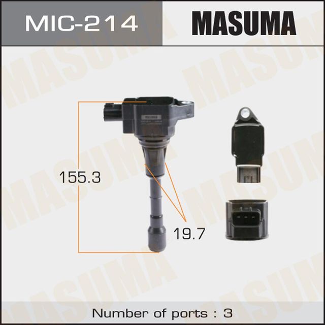 Катушка зажигания Masuma. Артикул MIC-214