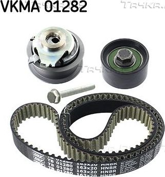 Ремень ГРМ с роликами (комплект) SKF для Volkswagen T-Cross I 2020-2026. Артикул VKMA 01282