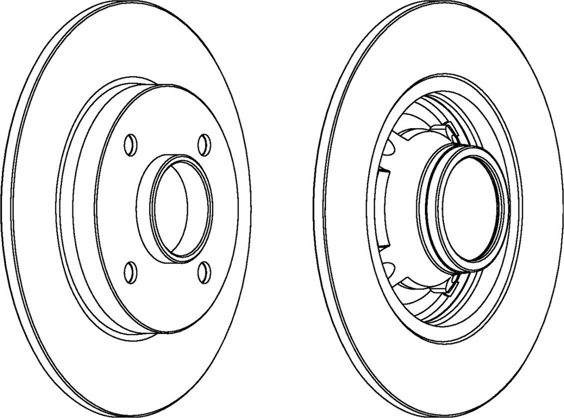 Тормозной диск Ferodo Premier. Артикул DDF1564C-1