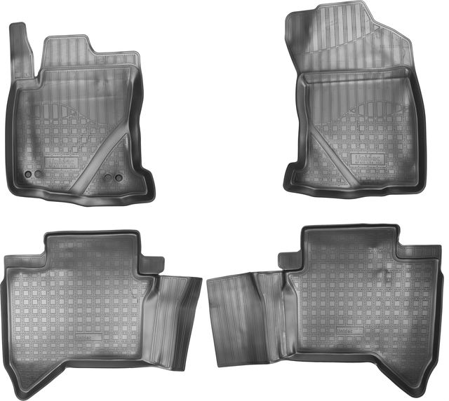 Коврики Норпласт для салона Toyota Hilux VIII 2015-2026. Артикул NPA11-C88-360