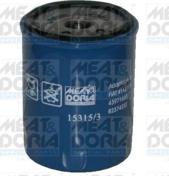 Масляный фильтр Meat & Doria для Autobianchi A 112 1969-1985. Артикул 15315/3