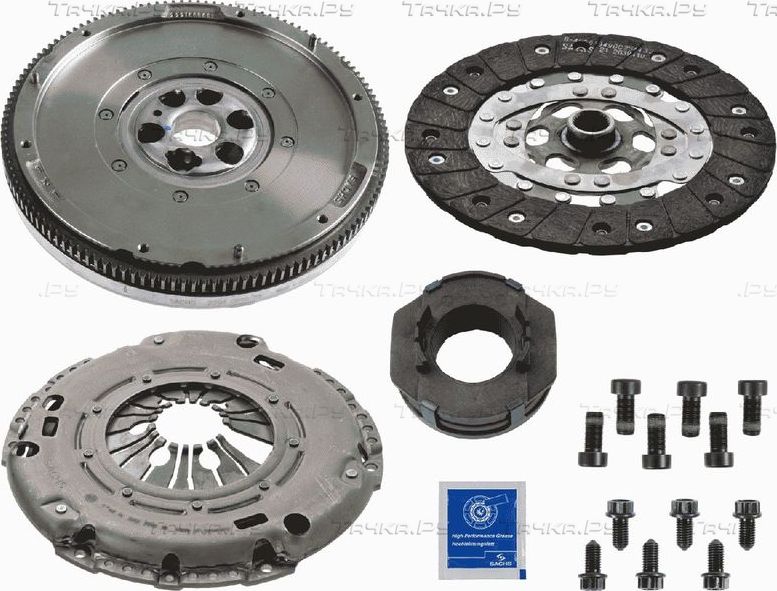 Сцепление (комплект) SACHS ZMS-модуль (двухмассовый маховик) для Volkswagen Bora 2000-2005. Артикул 2290 601 022