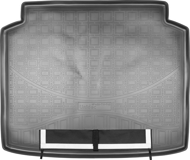 Коврики Норпласт для багажника с фартуком Chery Tiggo 7 2016-2026. Артикул NPA00-T11-740-AP