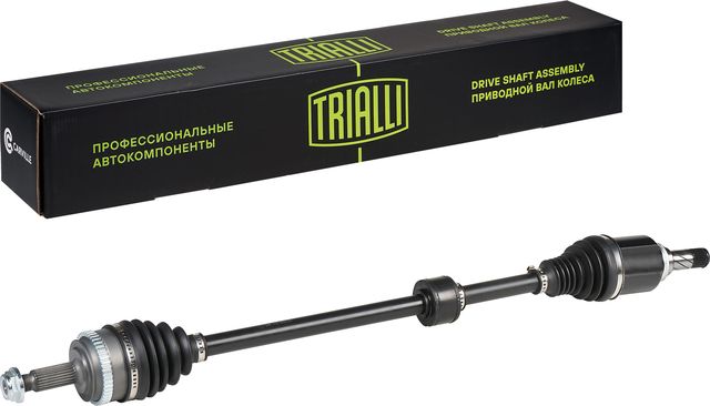 Полуось (привод в сборе, приводной вал) Trialli передняя правая для Lada Vesta I 2016-2026. Артикул AR 860