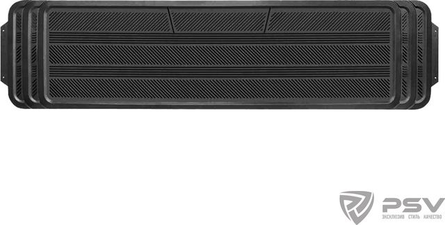 Коврик на 2-й, 3-й ряд PSV TS1603 P (1ч) 37.5х145 Черный. Артикул 118077