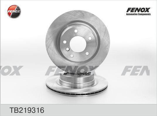 Тормозной диск Fenox. Артикул TB219316