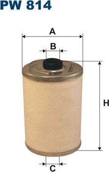 Топливный фильтр Filtron. Артикул PW 814
