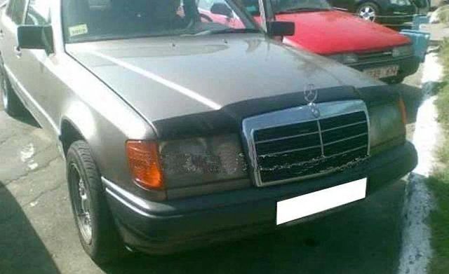 Дефлектор Vip-Tuning для капота Mercedes-Benz C-Класс W124 1985-1992. Артикул MRD09