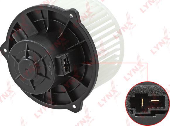 Вентилятор, мотор печки (отопителя) салона LYNXauto. Артикул RF-1525