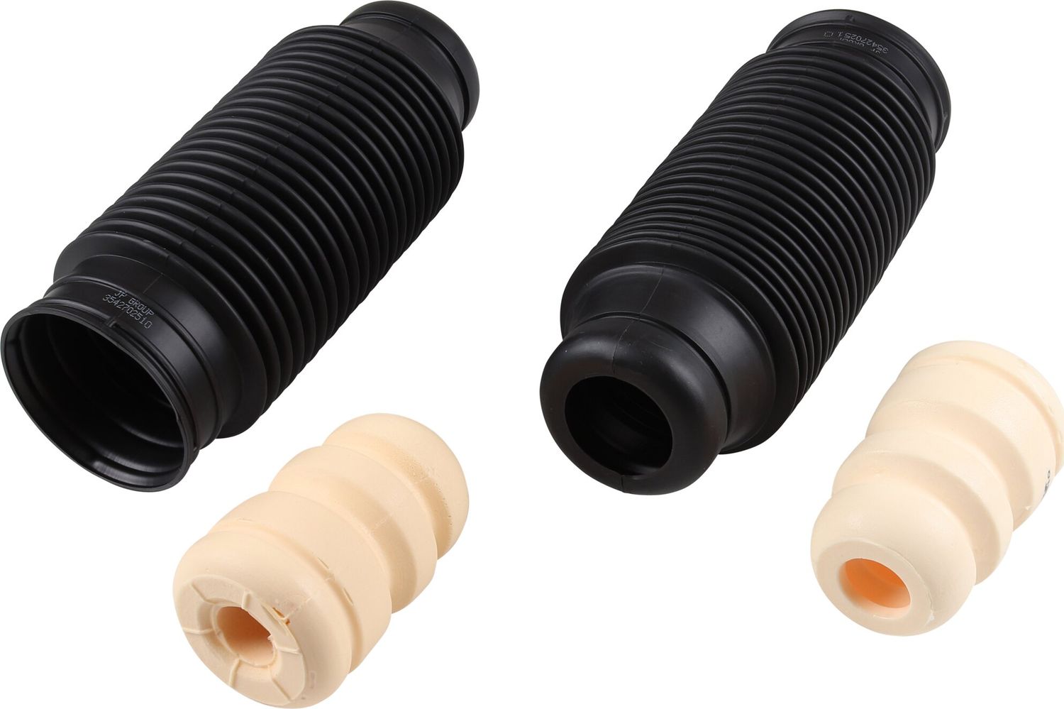 Комплект отбойников и пыльников амортизаторов (стоек) JP Group. Артикул 3542702510