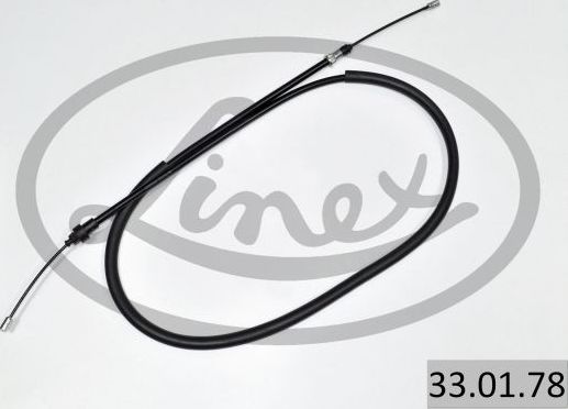 Трос ручника (тросик ручного тормоза) Linex. Артикул 33.01.78