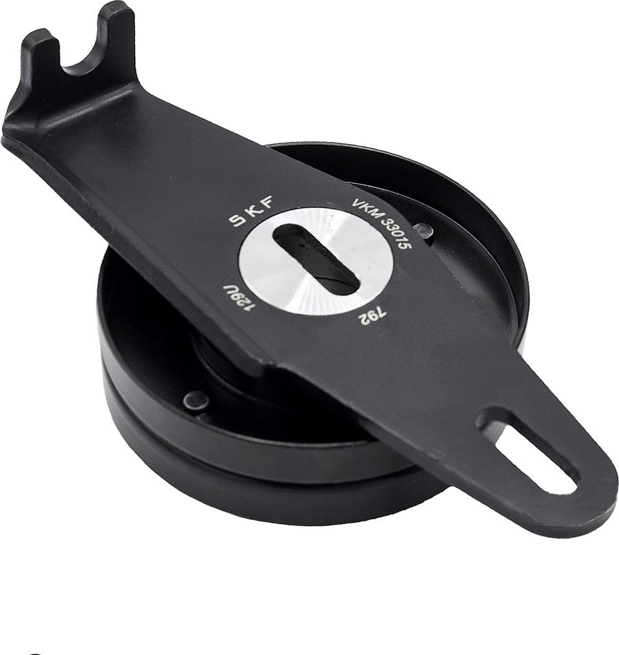 Направляющий (ведущий) ролик приводного поликлинового ремня SKF. Артикул VKM 33015