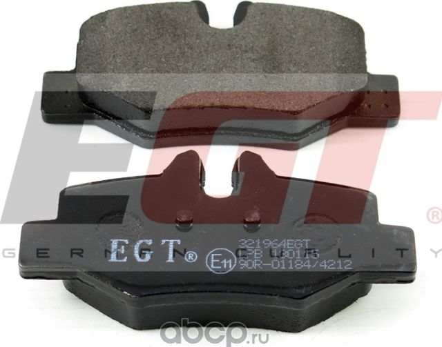 Колодки тормозные дисковые (EGT). Артикул 321964EGT