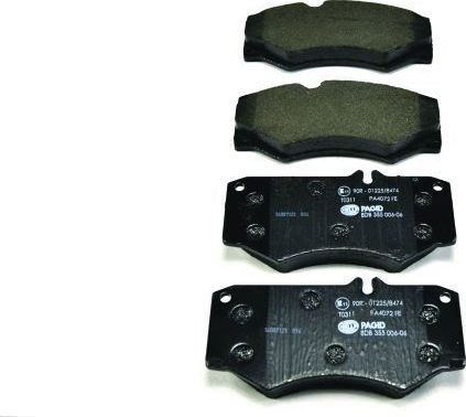 Тормозные колодки Hella. Артикул 8DB 355 006-061