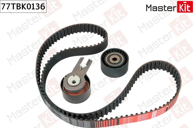 77TBK0136 Комплект ремня ГРМ Citroen C5 III (RD_) 2008 - (Master KIT). Артикул 77tbk0136