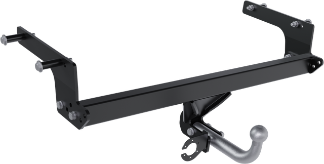 Фаркоп PT Group с крашеной балкой и оцинкованным крюком для Renault Duster II 2021-2026. Артикул RDU-12-991528.00Black