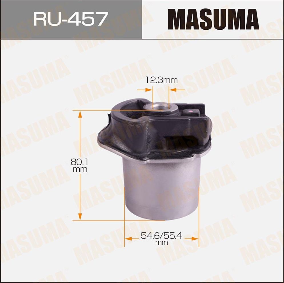 Сайлентблок заднего рычага подвески Masuma. Артикул RU-457