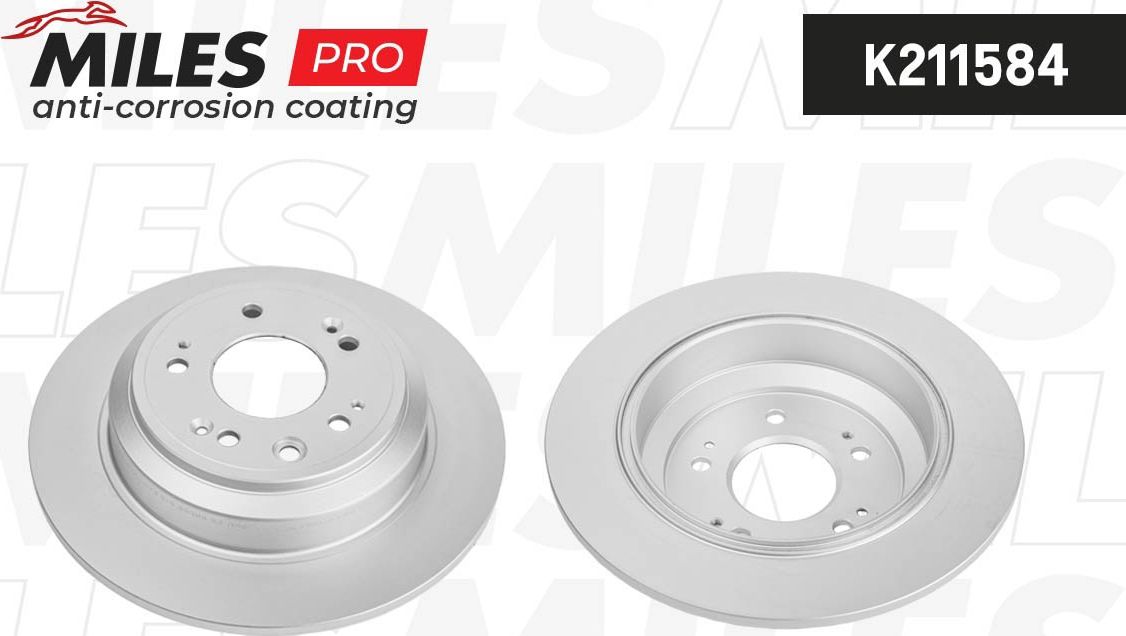 Тормозной диск Miles. Артикул K211584