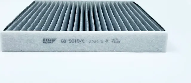 Фильтр салона угольный HONDA Accord VIII IX  CR-V III IV  Civic VIII IX  Legend  Pilot (BIG Filter). Артикул gb-9919/c