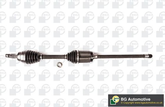 Полуось (привод в сборе, приводной вал) BGA передняя правая для BMW X5 III (F15) 2014-2018. Артикул DS0905R