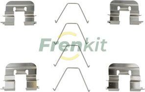 Установочный комплект барабанных тормозных колодок Frenkit. Артикул 900046
