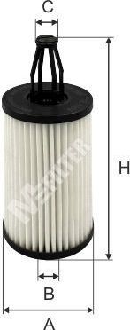 Масляный фильтр MFilter. Артикул TE 4069