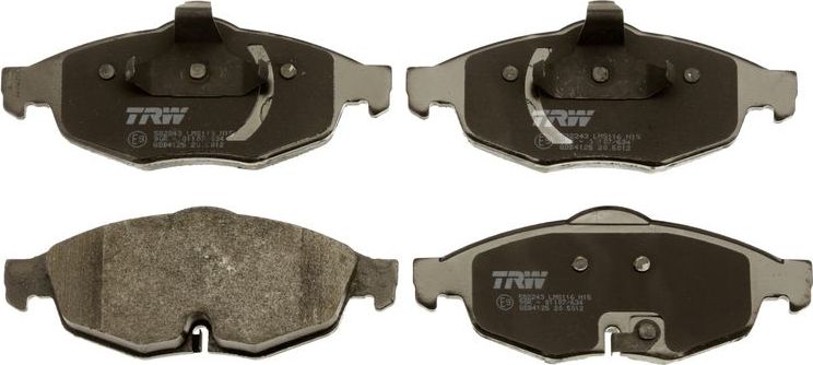 Тормозные колодки TRW. Артикул GDB4125