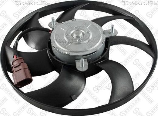 Вентилятор радиатора двигателя Stellox для SEAT Leon II 2005-2012. Артикул 29-99017-SX