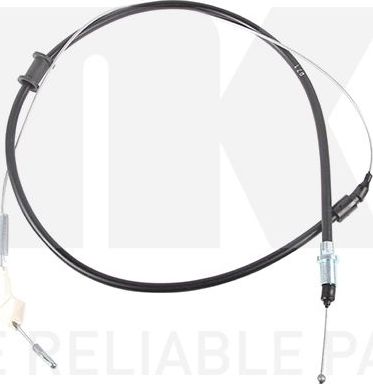 Трос ручника (тросик ручного тормоза) NK задний правый для Opel Vectra A 1988-1989. Артикул 903687