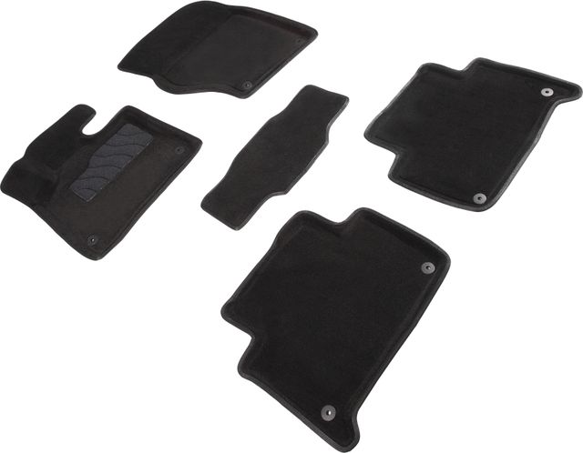 Коврики Seintex 3D ворсовые для салона Audi Q7 I 2005-2014. Артикул 86292