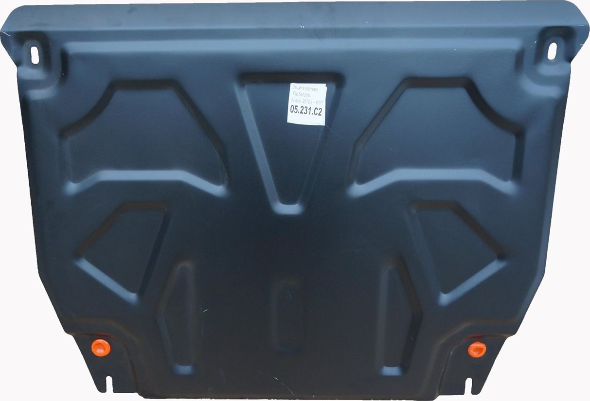 Защита Alfeco для картера и КПП Kia Sorento II рестайлинг 2012-2020. Артикул ALF.11.28 st