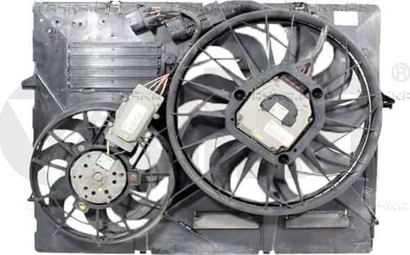 Вентилятор радиатора двигателя Vika для Audi Q7 I (4L) 2006-2015. Артикул 11211894501