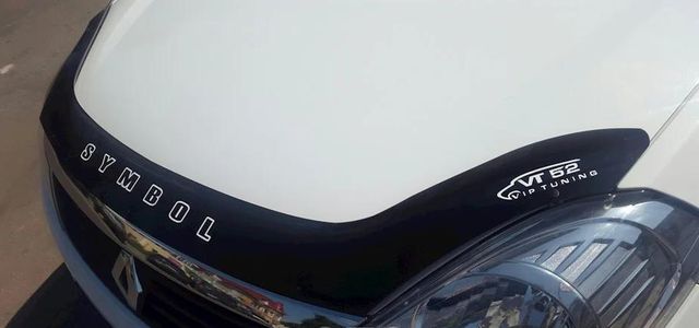Дефлектор VT52 для капота Renault Symbol II 2008-2013. Артикул RL08VT