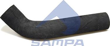 Патрубок системы охлаждения (радиатора) Sampa. Артикул 030.416