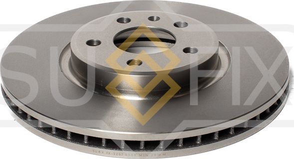 Диск тормозной передний правый/левый 320*30мм AUDI A4 B8 (8K2) 2007-2015 (Sufix). Артикул FX1267