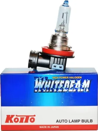Лампа высокотемпературная Koito Whitebeam H9 12V 65W (120W) 4000K (уп. 1 шт.). Артикул 0759W