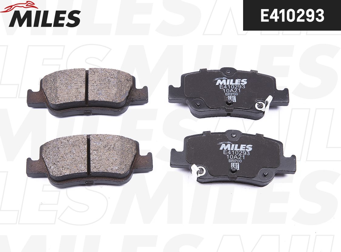 Тормозные колодки Miles (Low-Metallic). Артикул E410293