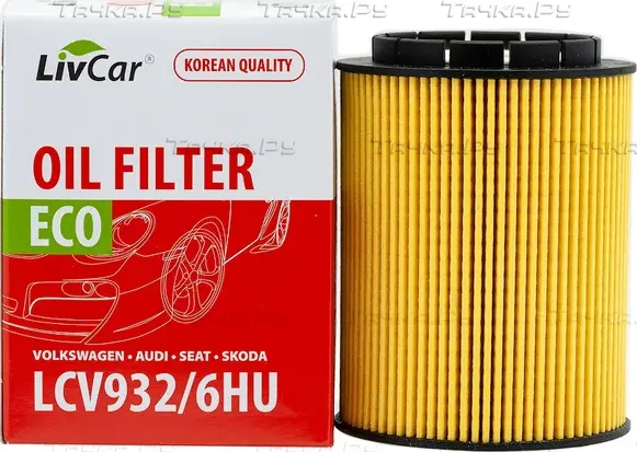 Фильтр масляный (Livcar). Артикул LCV932/6HU