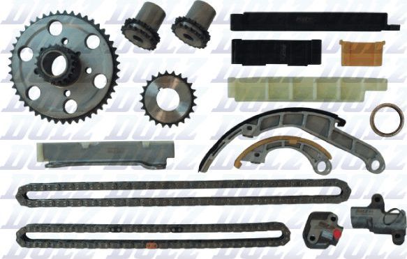 Цепь ГРМ Dolz для Nissan X-Trail T30 2001-2008. Артикул SKCN127