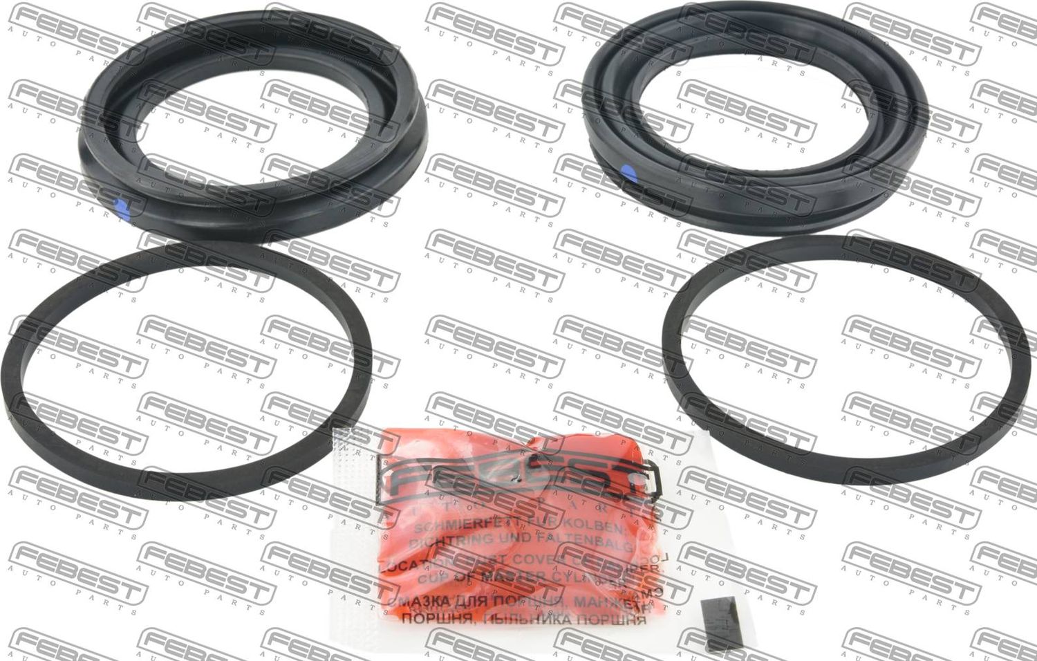 Ремкомплект тормозного суппорта Febest. Артикул 1075-T250F