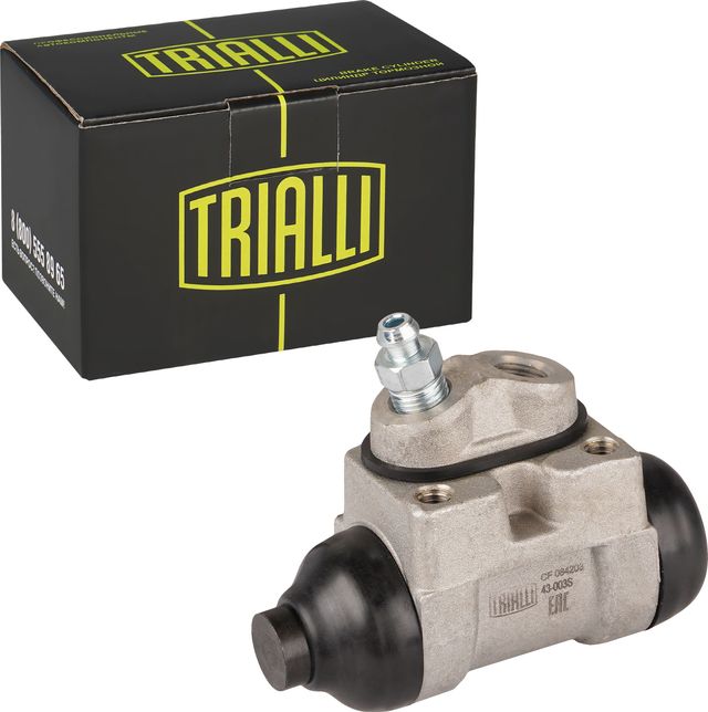 Тормозной цилиндр Trialli (Чугун) задний левый для Hyundai Accent I 1994-2000. Артикул CF 084203