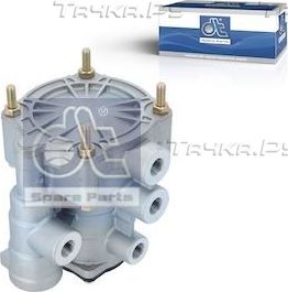 Тормозной кран прицепа DT Spare Parts для IVECO Trakker 2004-2012. Артикул 2.44072