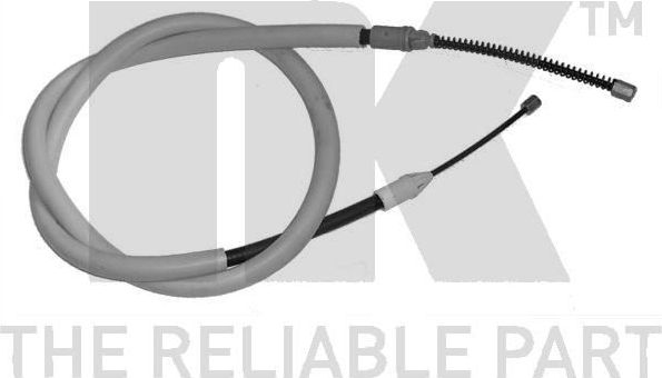 Трос ручника (тросик ручного тормоза) NK правый/левый для Renault Megane I 1996-2003. Артикул 903977