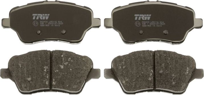 Тормозные колодки TRW. Артикул GDB1959