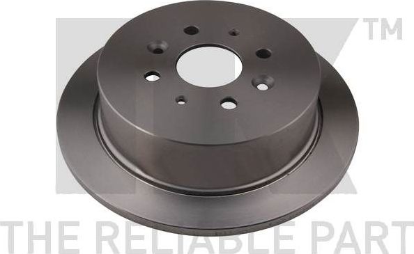 Тормозной диск NK задний для Kia Sephia I 1993-1997. Артикул 203521