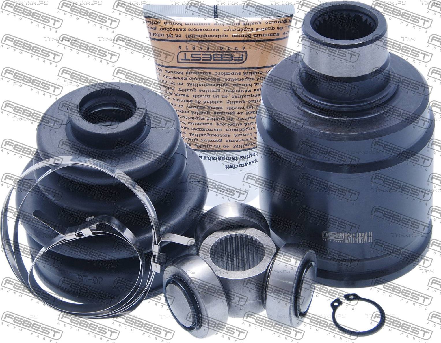 Шрус внутренний (граната) Febest передний для Honda Civic VI 1995-2001. Артикул 0311-HRVLH