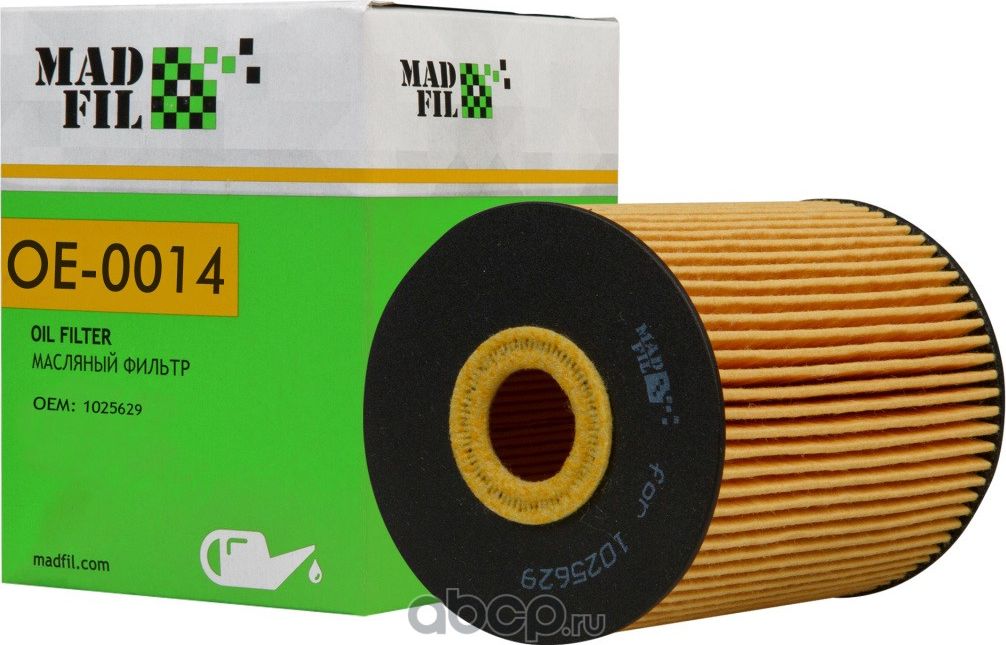 ФИЛЬТР МАСЛЯНЫЙ AUDI A8 3.7 4.2 96 VOLKSWAGEN PAS (Madfil). Артикул OE0014