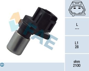 Датчик положения коленвала FAE для Toyota Corolla Verso I 2002-2009. Артикул 79203