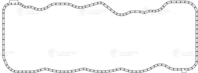 Прокладка клапанной крышки 441724 Luzar. Артикул LES 22301