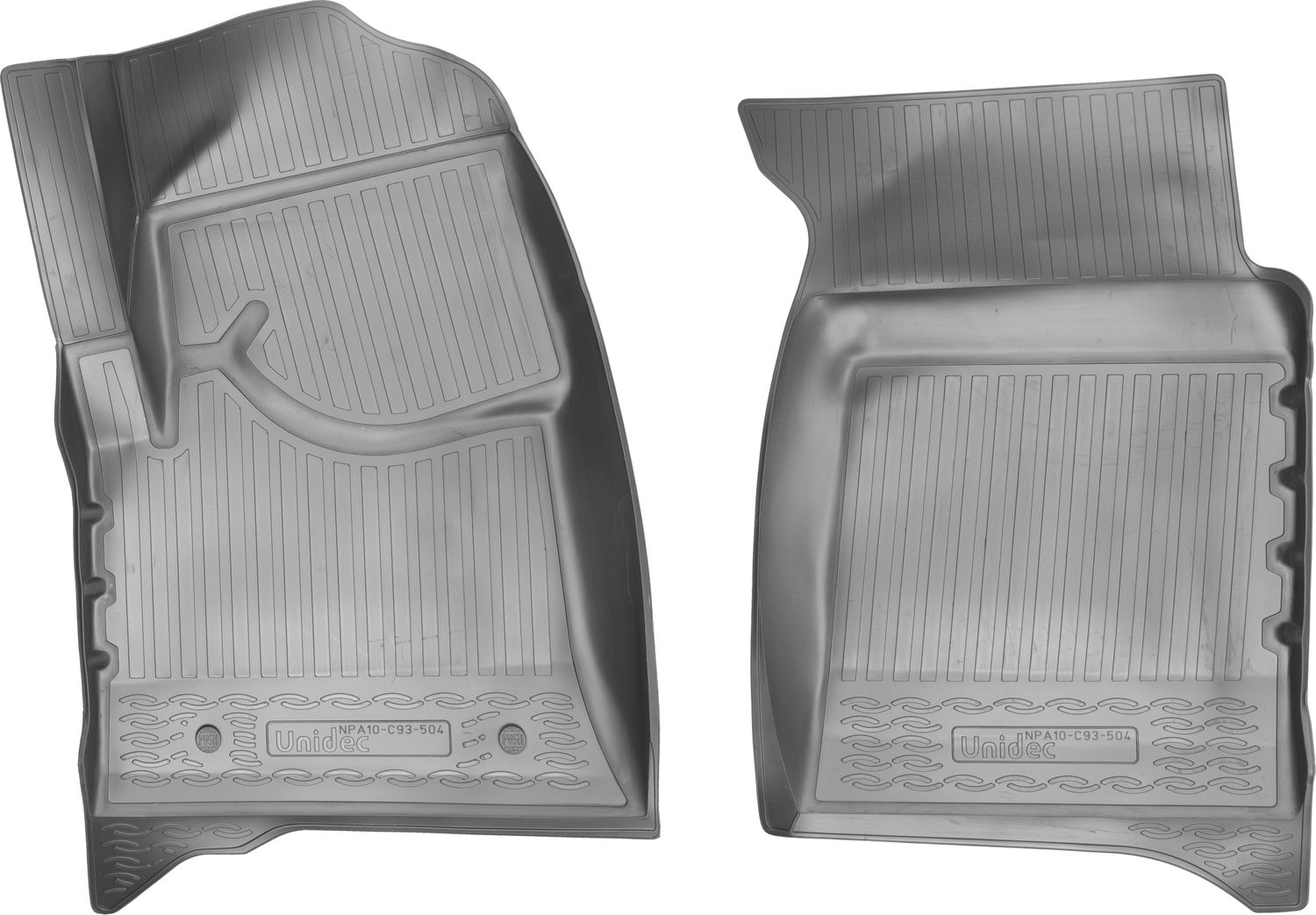 Коврики Норпласт передние для салона УАЗ Пикап 2014-2026. Артикул NPA10-C93-504